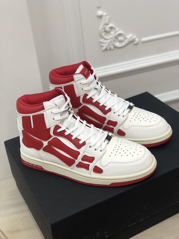 AMIRI* Skel Leather Sneakers