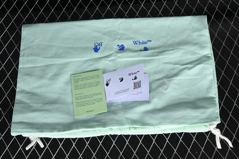 OFF-WHITE Out Of Office leather sneakers