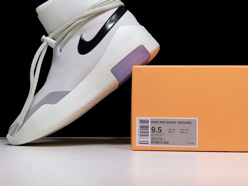 Nike Air Fear Of God 1 SA Light Bone Black - AT9915-002