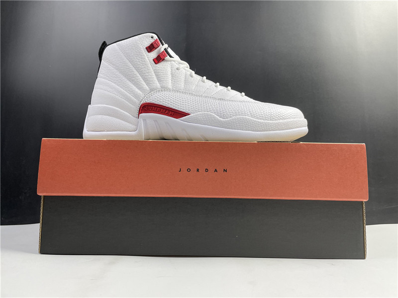 Air Jordan 12 Twist White Red CT8013-106