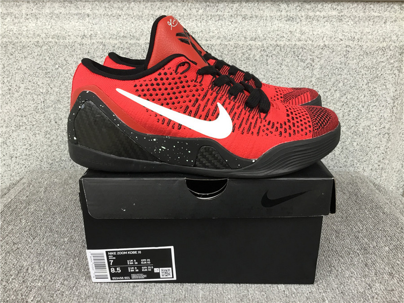 Nike Kobe 9 Elite Low University Red -  653456-601