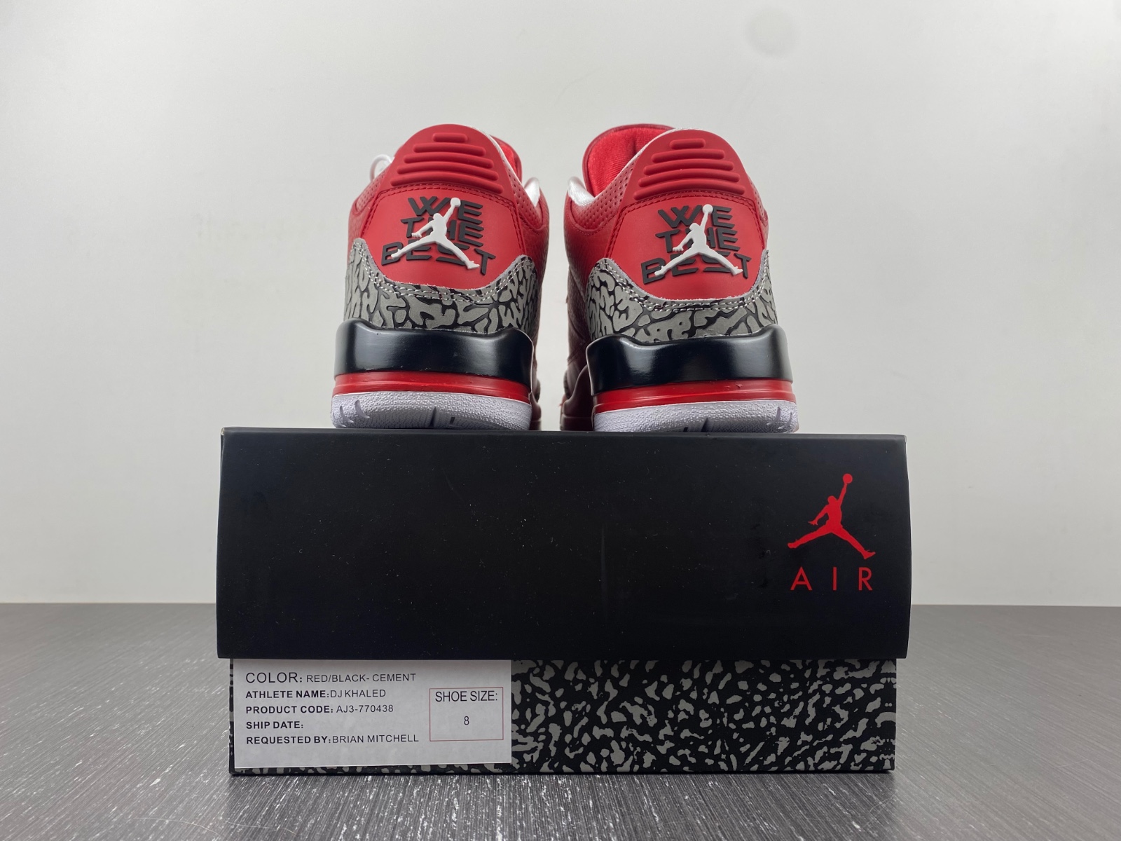 DJ Khaled X Air Jordan 3 Retro 