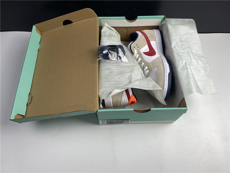 Nike Dunk Low Pro SB White/Varsity Crimson 304292-161