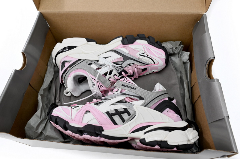 Balenciaga Track 2 Sneaker Pink White 568615 W3AE2 5291
