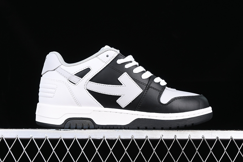 OFF-WHITE Out Of Office leather sneakers
