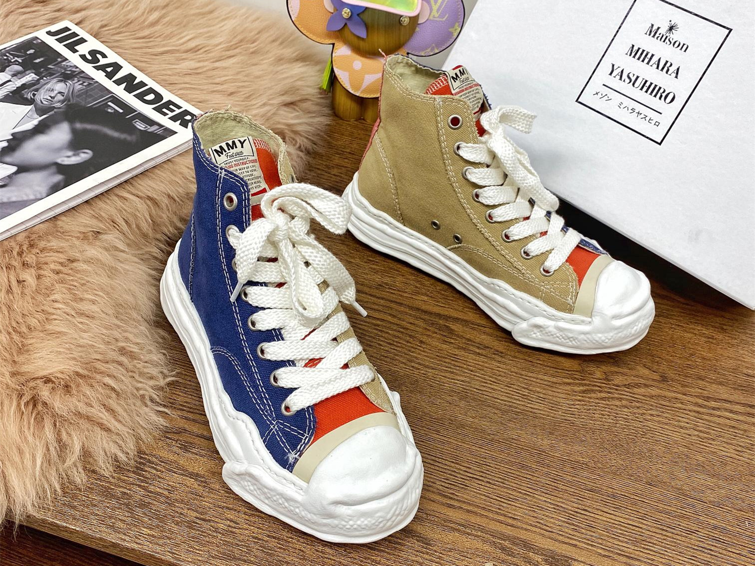 Maison Mihara Yasuhiro High-Top Sneakers MMY-006