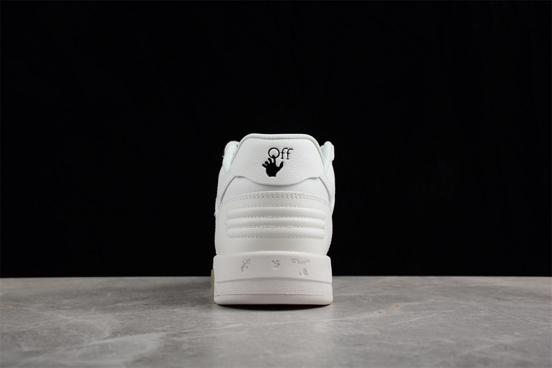 OFF-WHITE Out Of Office leather sneakers