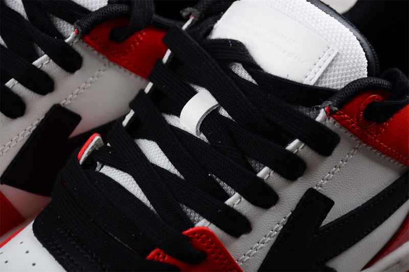 OFF-WHITE Out Of Office leather sneakers