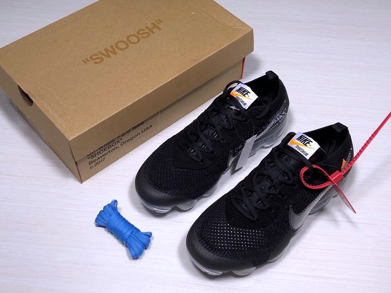 OW x Nike Air VaporMax Black AA3831-002