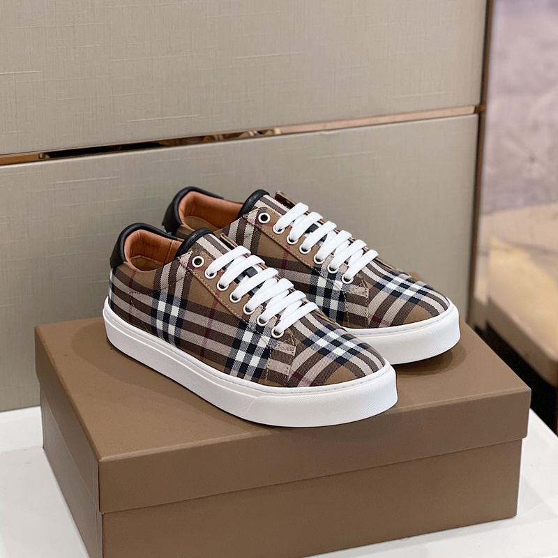 Burberry Vintage Check Cotton Sneakers