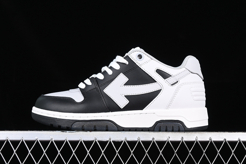 OFF-WHITE Out Of Office leather sneakers