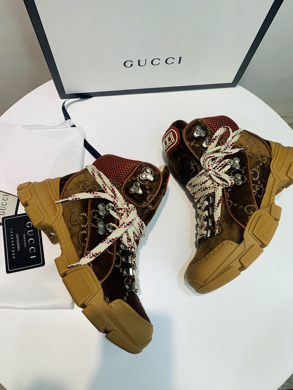 Gucci Journey Flashtrek Jewel Crystal Low Boot