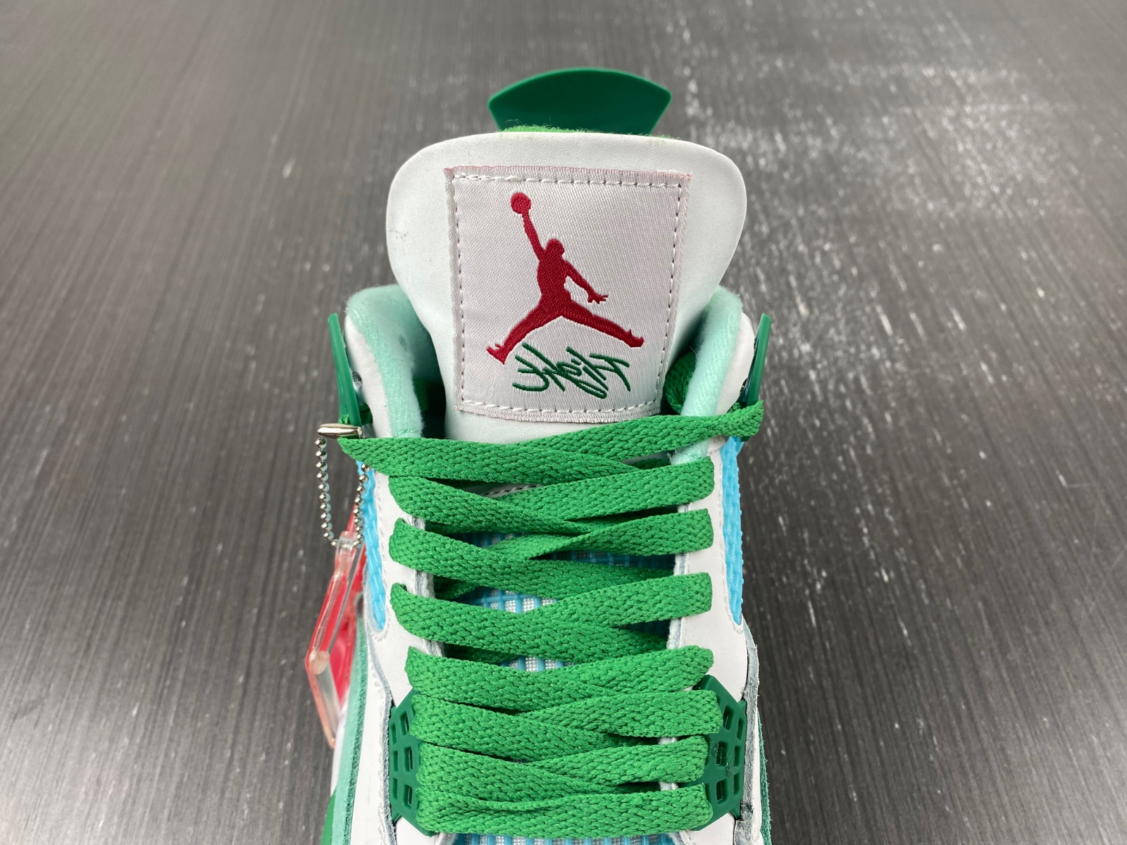 Nike SB x Air Jordan 4 "Bulbasaur" Custom