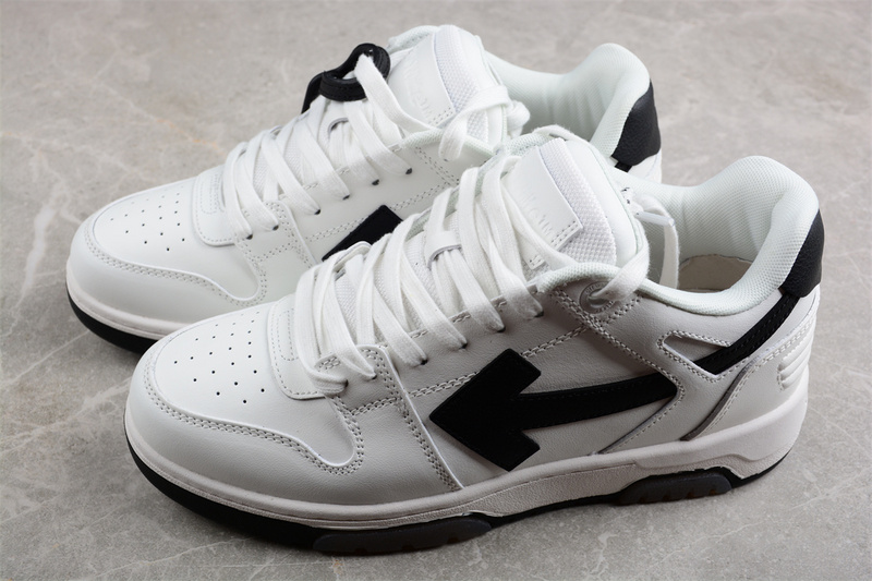 OFF-WHITE Out Of Office leather sneakers