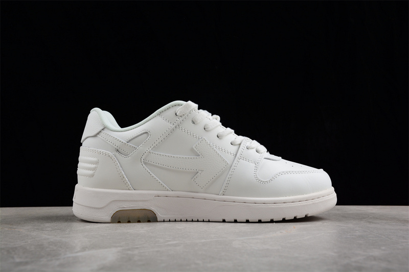 OFF-WHITE Out Of Office leather sneakers