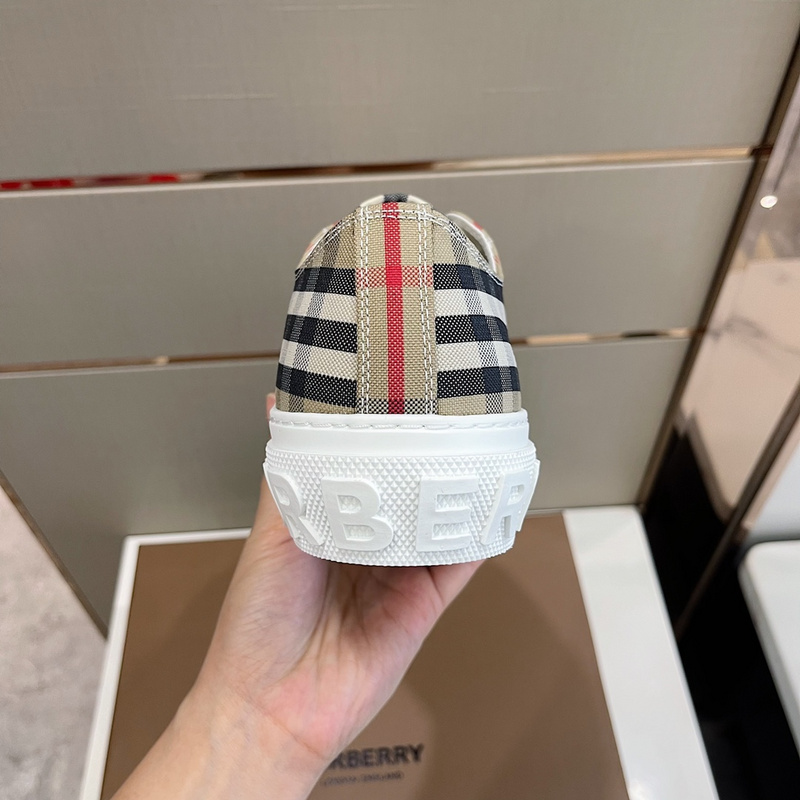 Burberry Vintage Check Cotton Sneakers