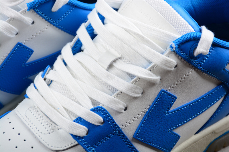 OFF-WHITE Out Of Office leather sneakers