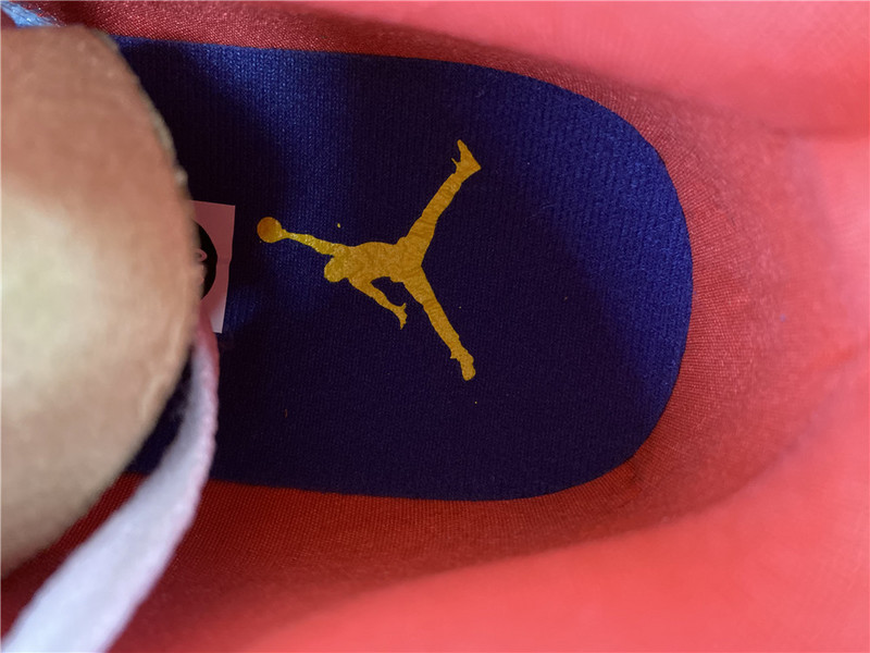 Air Jordan 1 Mid Royal Blue Laser Orange 554724-131