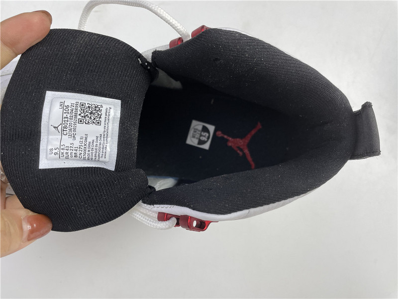 Air Jordan 12 Twist White Red CT8013-106