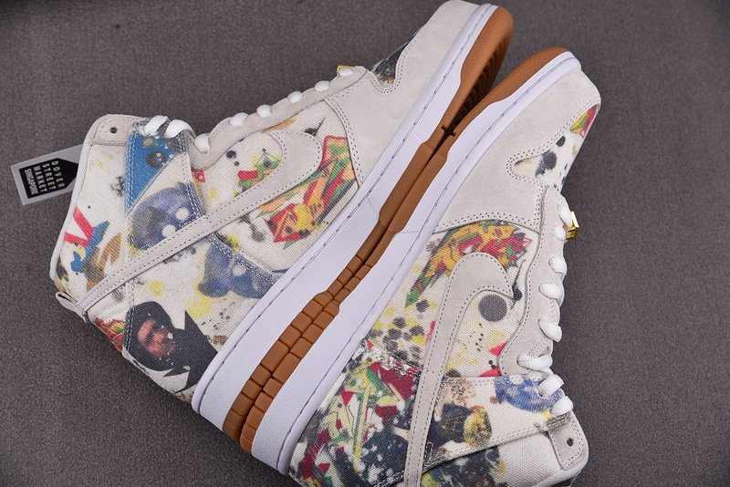 Supreme x Nike SB Dunk High Rammellzee FD8779-100