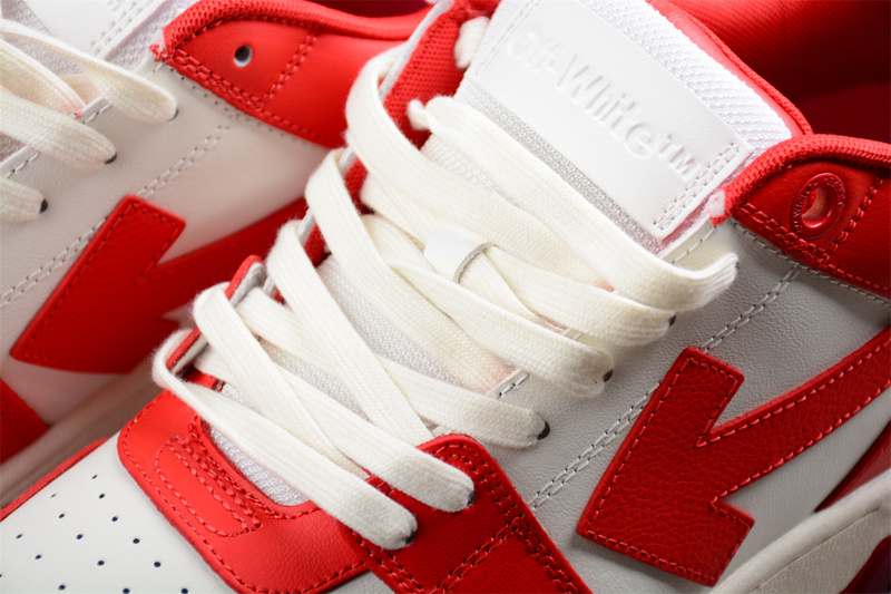 OFF-WHITE Out Of Office leather sneakers