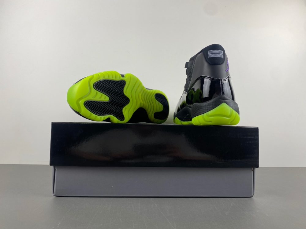 Air Jordan 11 Black Barely Volt CT8012-003