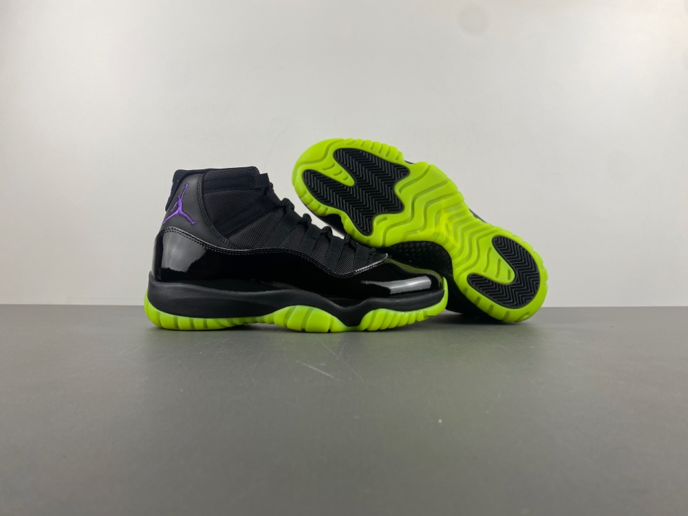 Air Jordan 11 Black Barely Volt CT8012-003