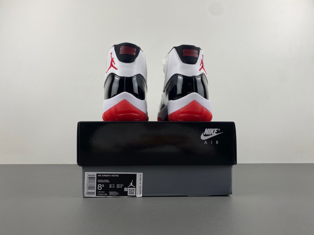 Air Jordan 11 Red Black white CT8012-106