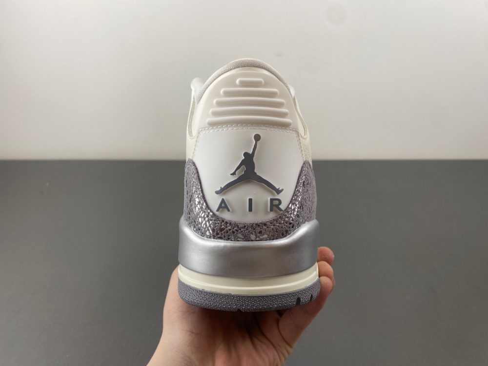 Air Jordan 3 “Sail/Metallic Silver”