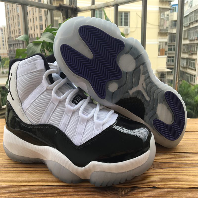 Nike Air Jordan 11 Retro White Black Cool 378037-100