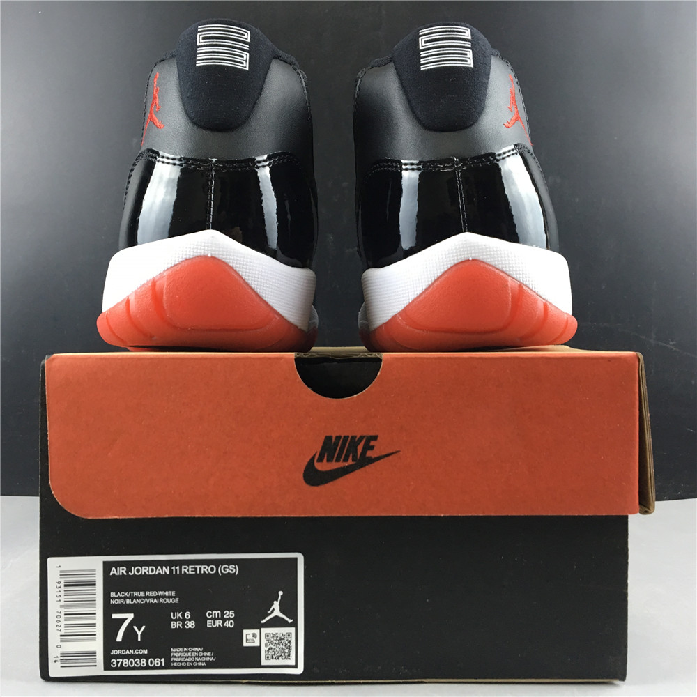 AJ 11 Bred G 378038-061