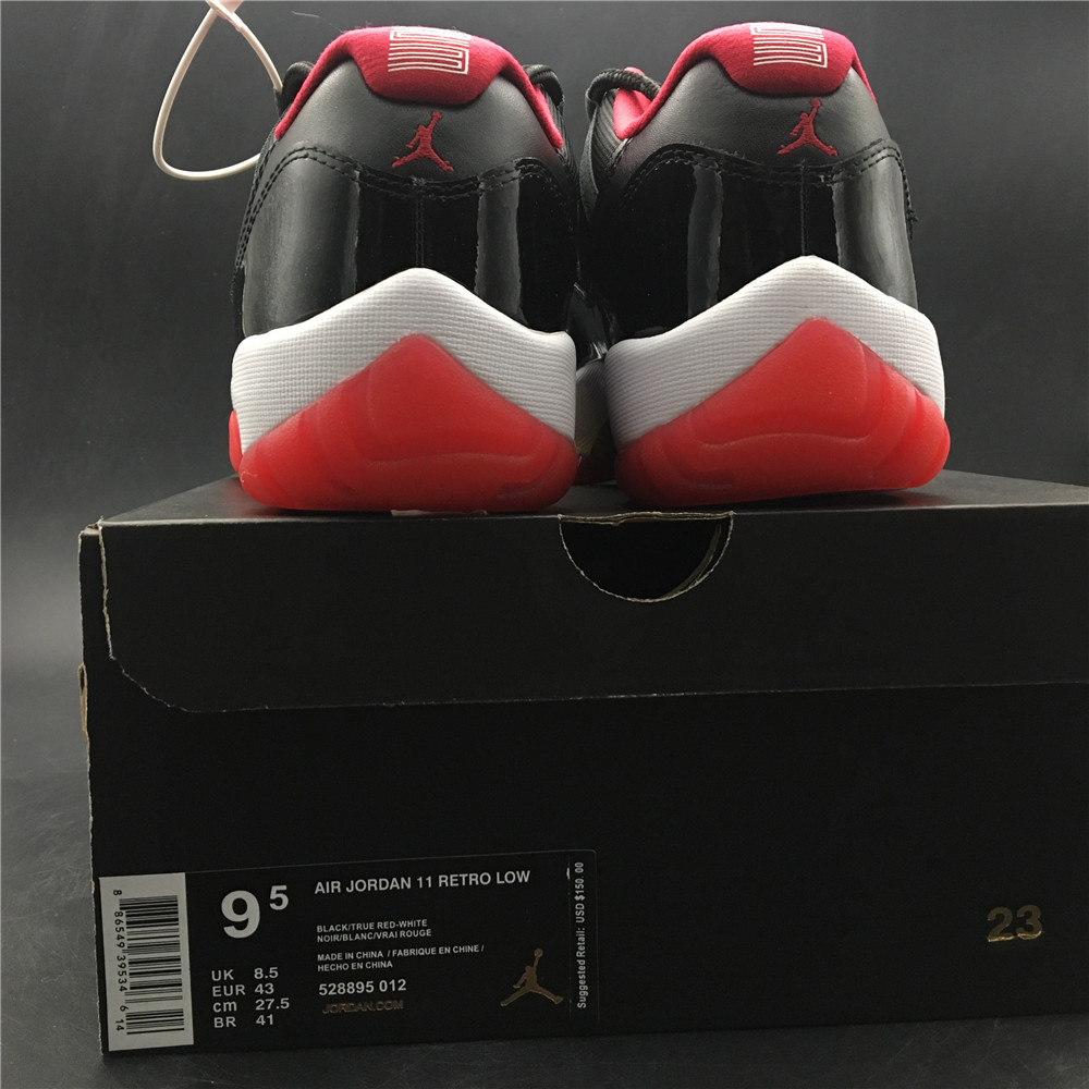 Air Jordan 11 Low “Bred” 528895-012