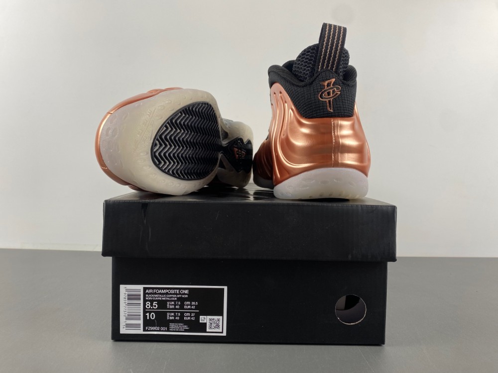 Nike Air Foamposite One “Metallic Copper”FZ9902-001