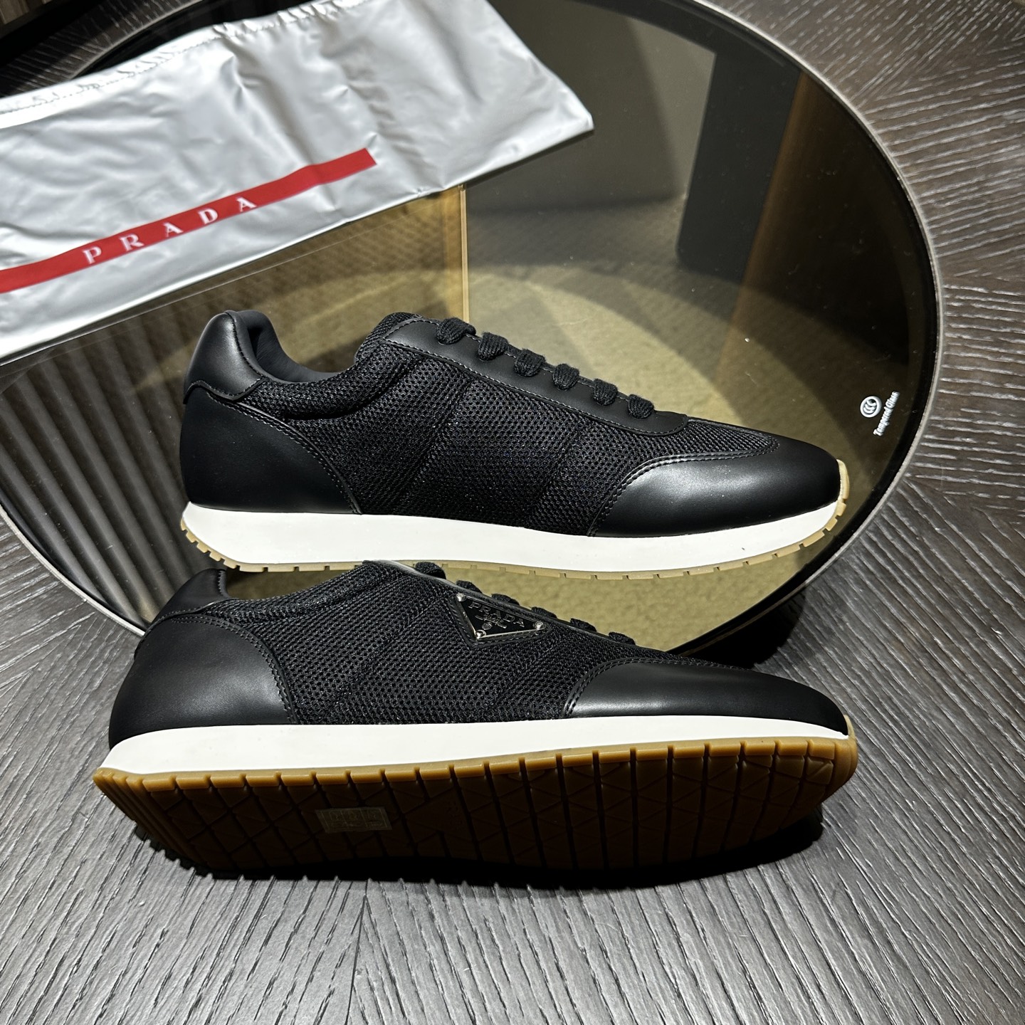 Prada Leather Sneakers