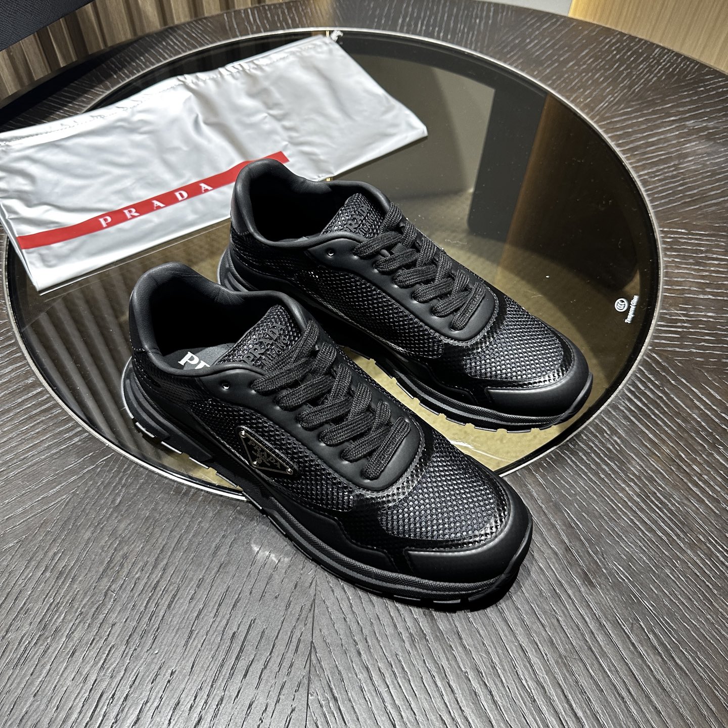 Prada Leather Sneakers