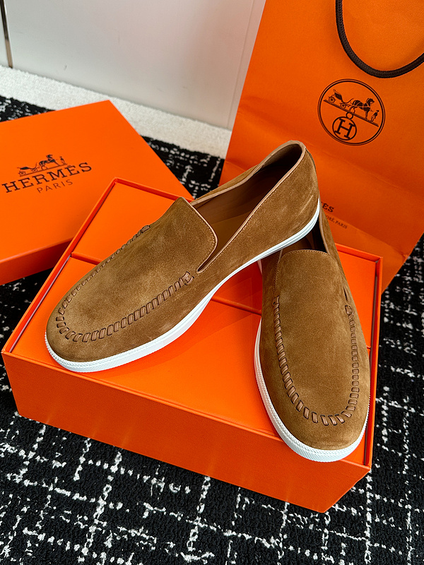 Hermes Moccasin Loafers