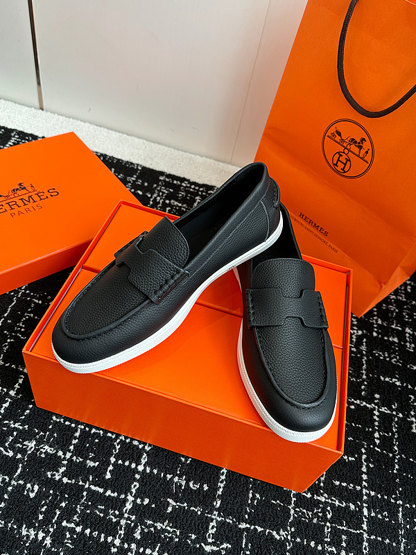 Hermes Moccasin Loafers
