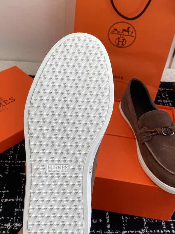 Hermes Moccasin Loafers