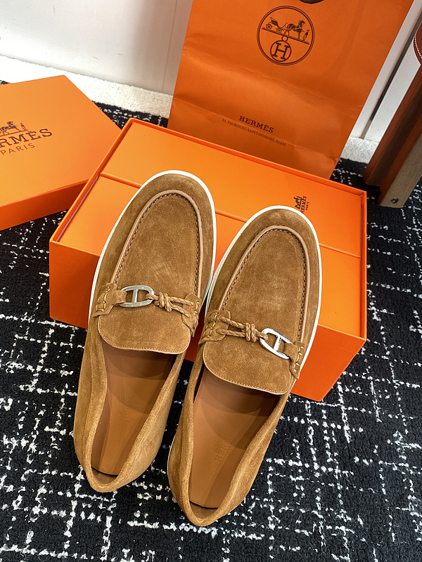 Hermes Moccasin Loafers