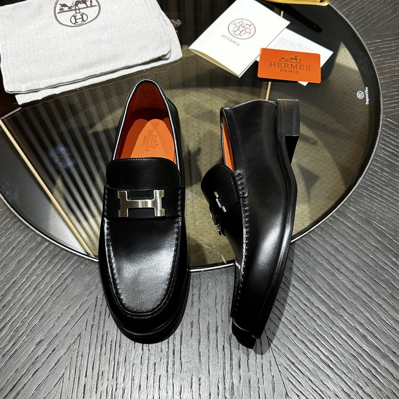 Hermes Moccasin Loafers