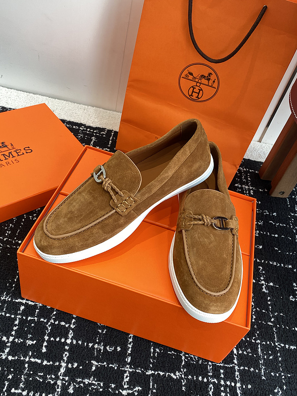Hermes Moccasin Loafers