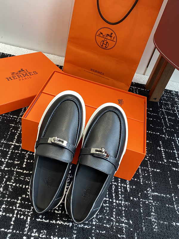 Hermes Moccasin Loafers