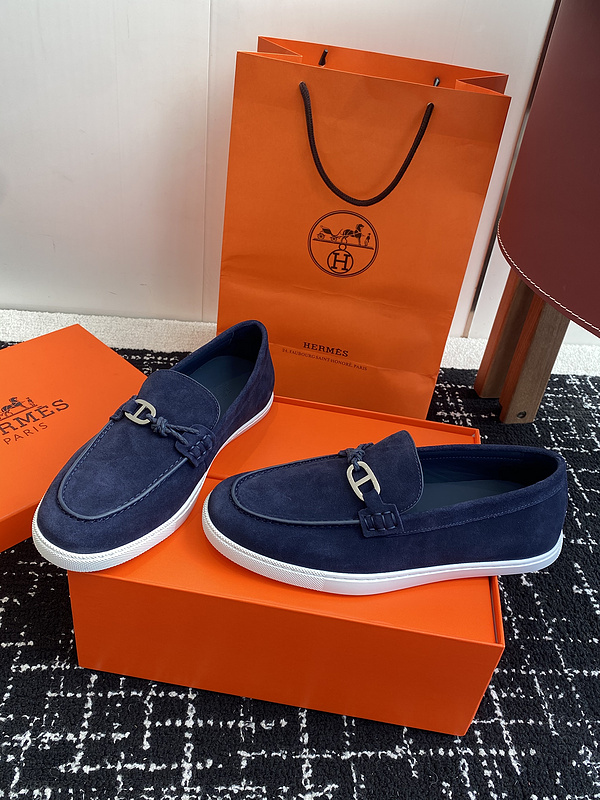Hermes Moccasin Loafers