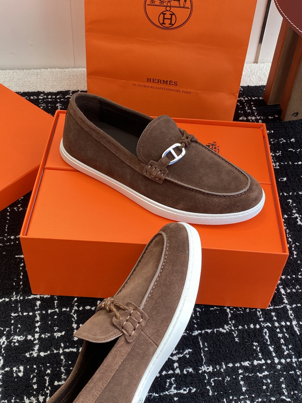 Hermes Moccasin Loafers