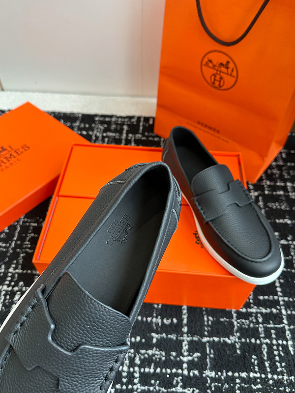 Hermes Moccasin Loafers