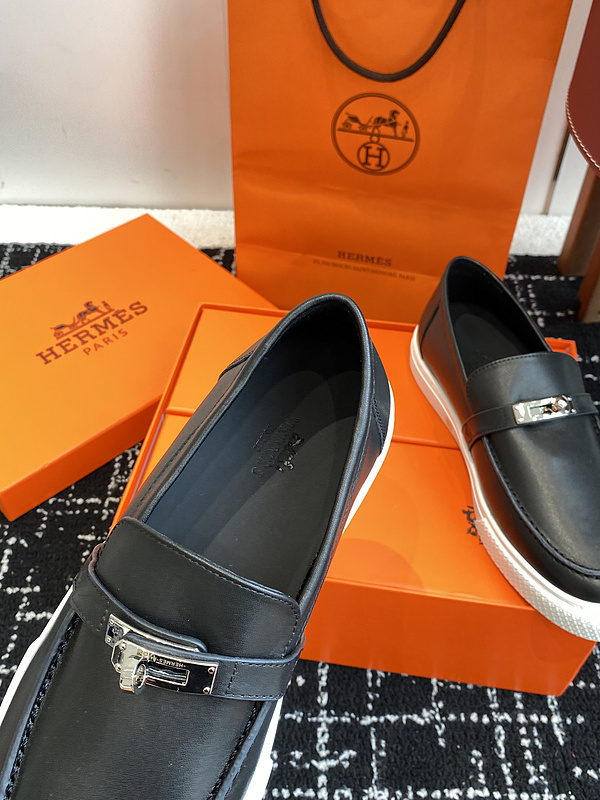 Hermes Moccasin Loafers