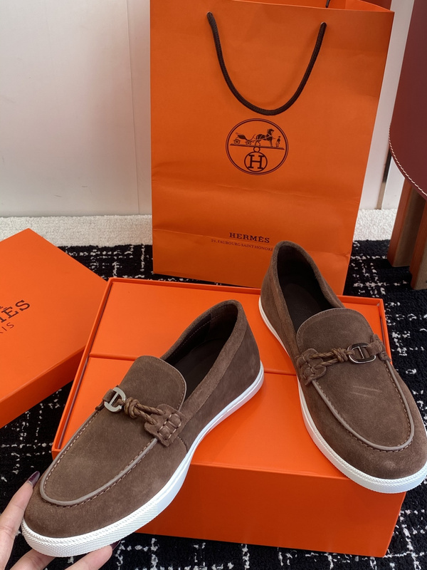 Hermes Moccasin Loafers