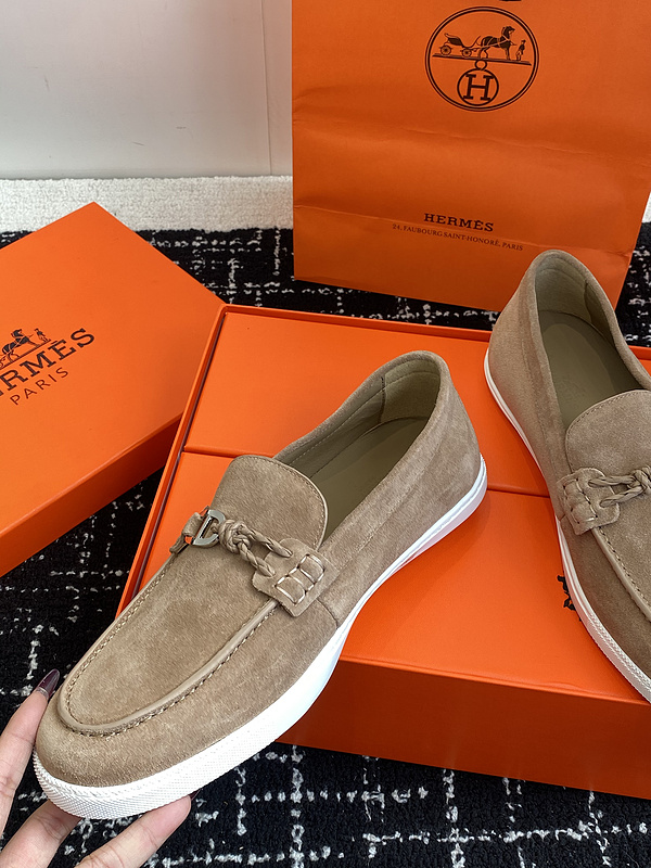 Hermes Moccasin Loafers