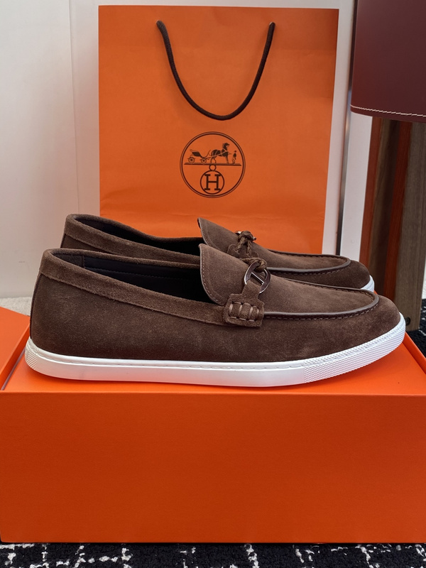 Hermes Moccasin Loafers