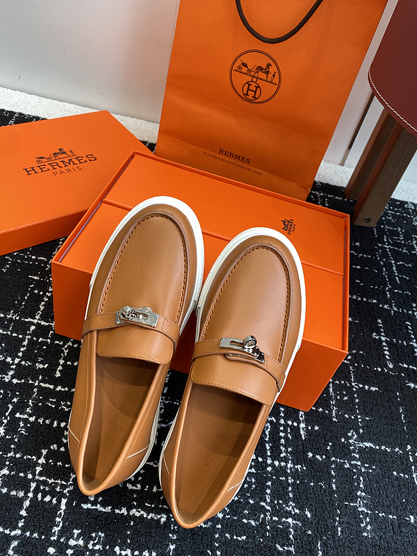 Hermes Moccasin Loafers